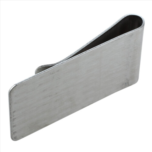 Money Clip, Stainless Steel Silver 1