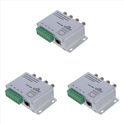 UTP 4-kanals passiv videobalun-transceiver
