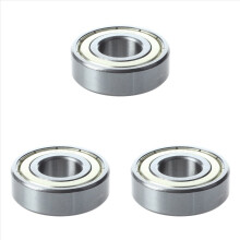Rolamento de esferas métrico de metal duplo com sulco profundo 6203Z 17 x 40 x 12 mm
