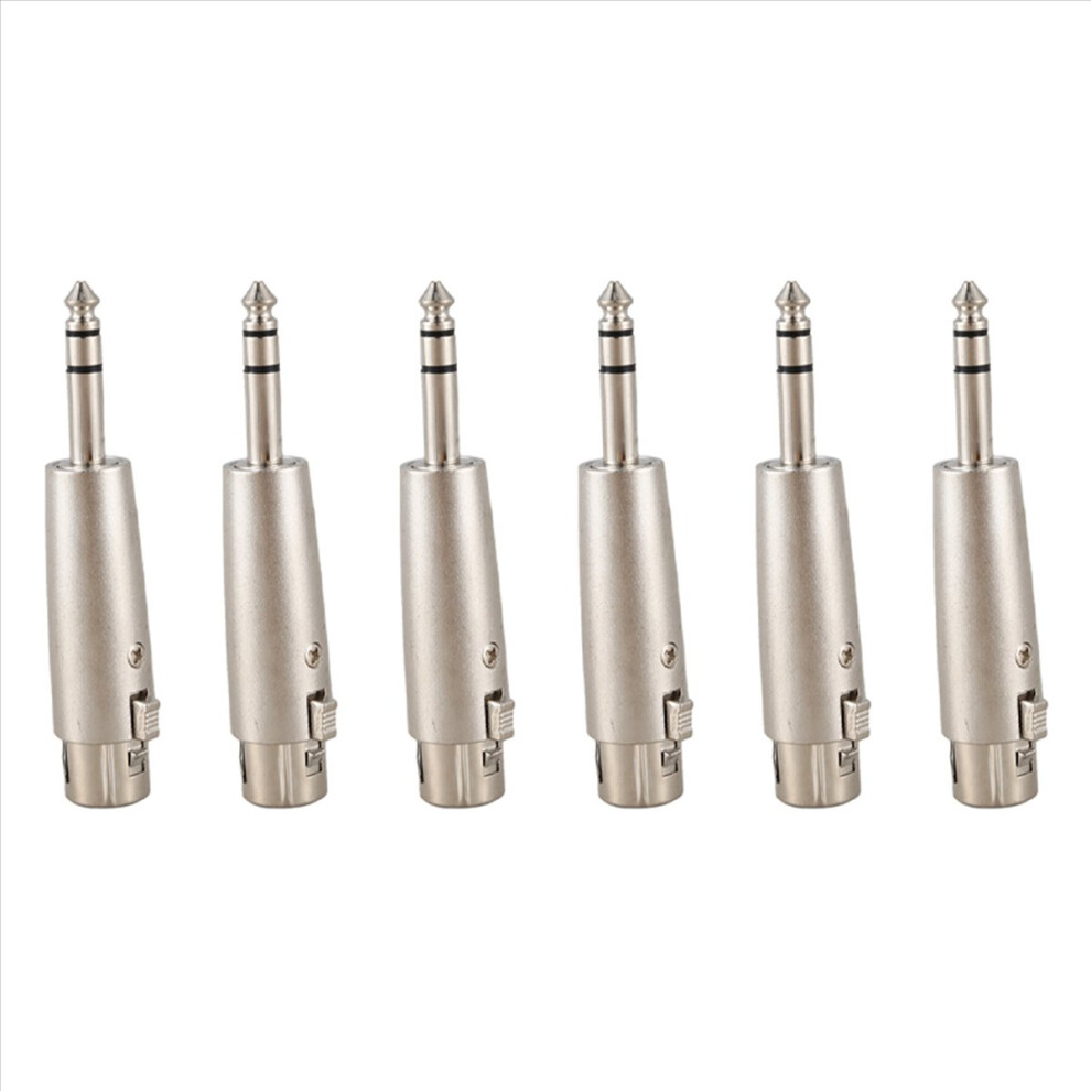 Xlr To Female 6.3Mm Jack Lead Plug Mic Microphone Patch Cable Adapter Silver 4714273566885