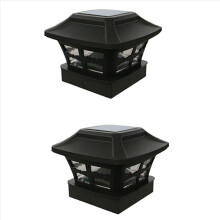 Outdoor Post Solar Lights for Inch Wooden Posts Warm White