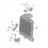 Intercooler-monteringsfäste för 408 1.2THP 1.6THP 1.8THP 4
