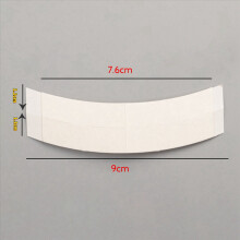 Lot de 180 rubans adhésifs super puissants pour systèmes capillaires fixes