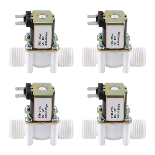 Electrovalvă de apă normal închisă DC12V G1/2-inch