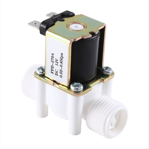 Electrovalvă de apă normal închisă DC12V G1/2-inch 2