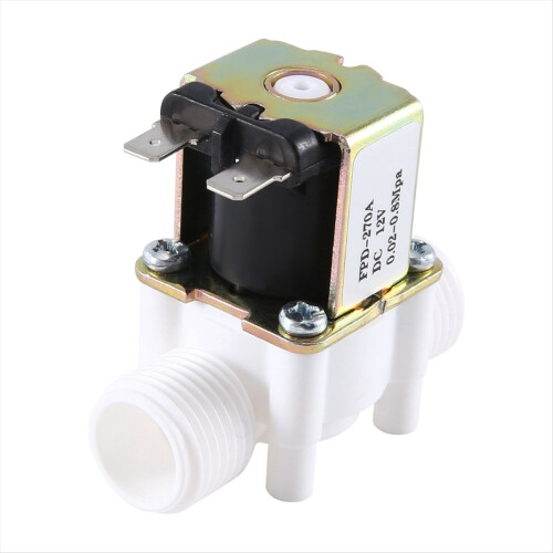 Electrovalvă de apă normal închisă DC12V G1/2-inch 1