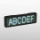 Bluetooth LED-navneskilt oppladbart lysskiltdisplay LED, type 2 7