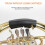 French Horn Cowhide Hand Guard Non-Slip Protective Pad Brass 4