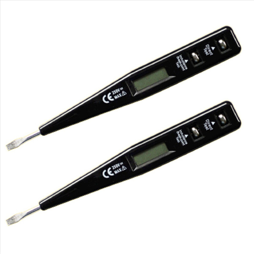 Digital Test Pencil Voltage Tester Detector 12-220V,Black 4714273508519