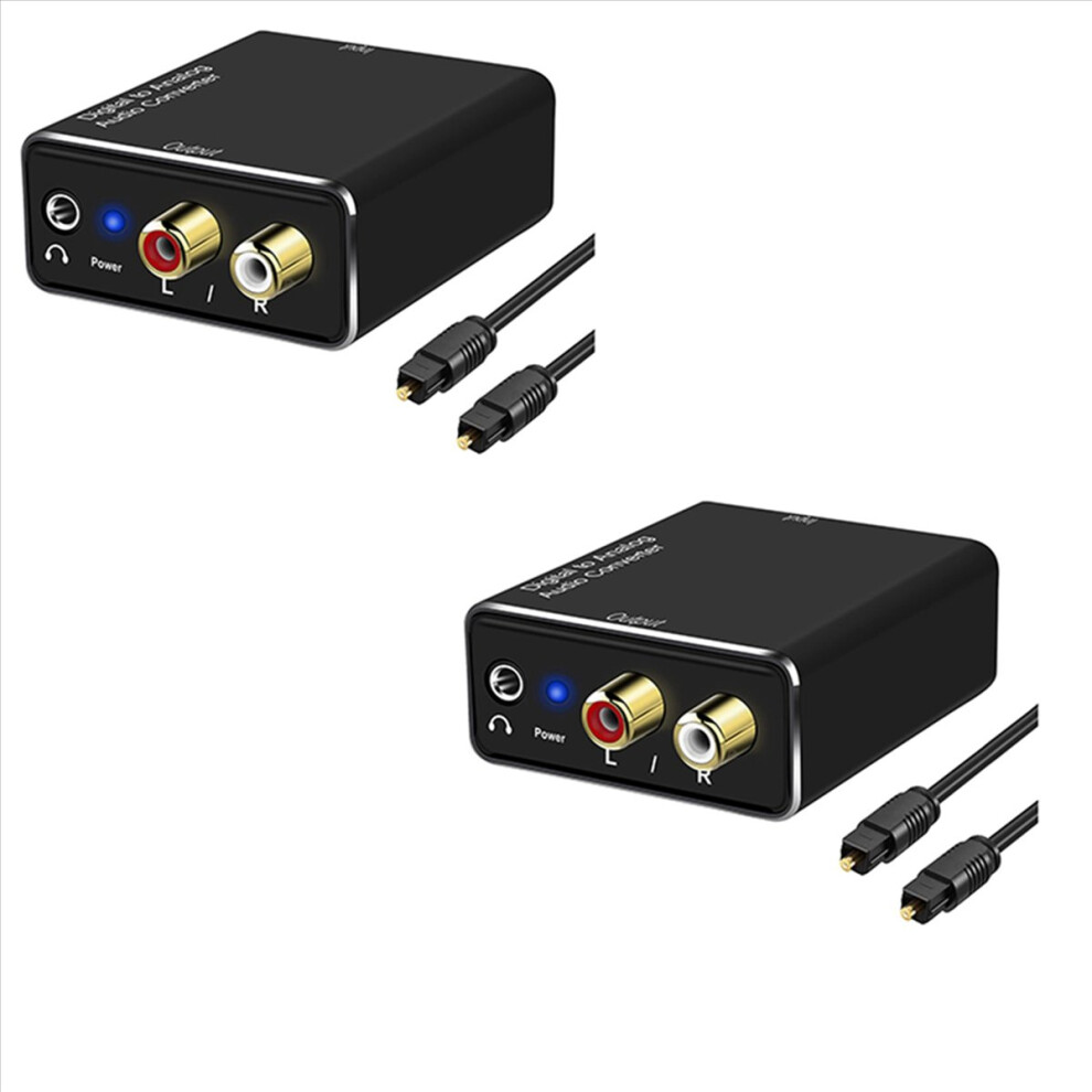 Digital To Analog Audio Converter & 3.5Mm Aux Stereo Audio Adapter 4714273586487