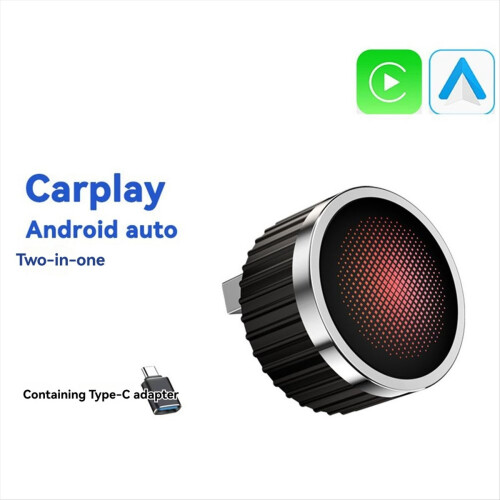 Adaptor Carplay wireless 2 în 1, dongle USB, Smart Carplay și Android A 1