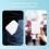 Mini kleurenfotoprinter Draagbare Bluetooth-printer 5
