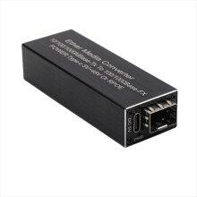 Mini RPOE 1,25G mediekonverter SFP-transceivermodul, B