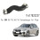 2 stuks motorintercoolerslang boostluchtinlaatslang 1