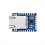 UART til ETH (B), TTL UART til Ethernet minimodul, krenelerte hull 3