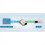 UART til ETH (B), TTL UART til Ethernet minimodul, krenelerte hull 5