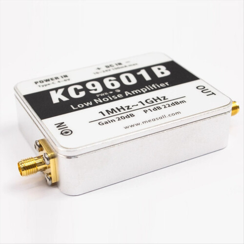 Ενισχυτής χαμηλού θορύβου KC9601B 1-1000MHz Μονάδα LNA υψηλής γραμμικότητας 21dB 1