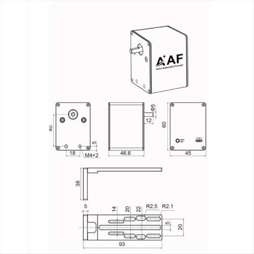 Σύστημα αυτόματης εστίασης ακριβείας AAF για ηλεκτρική αστροφωτογραφία 1
