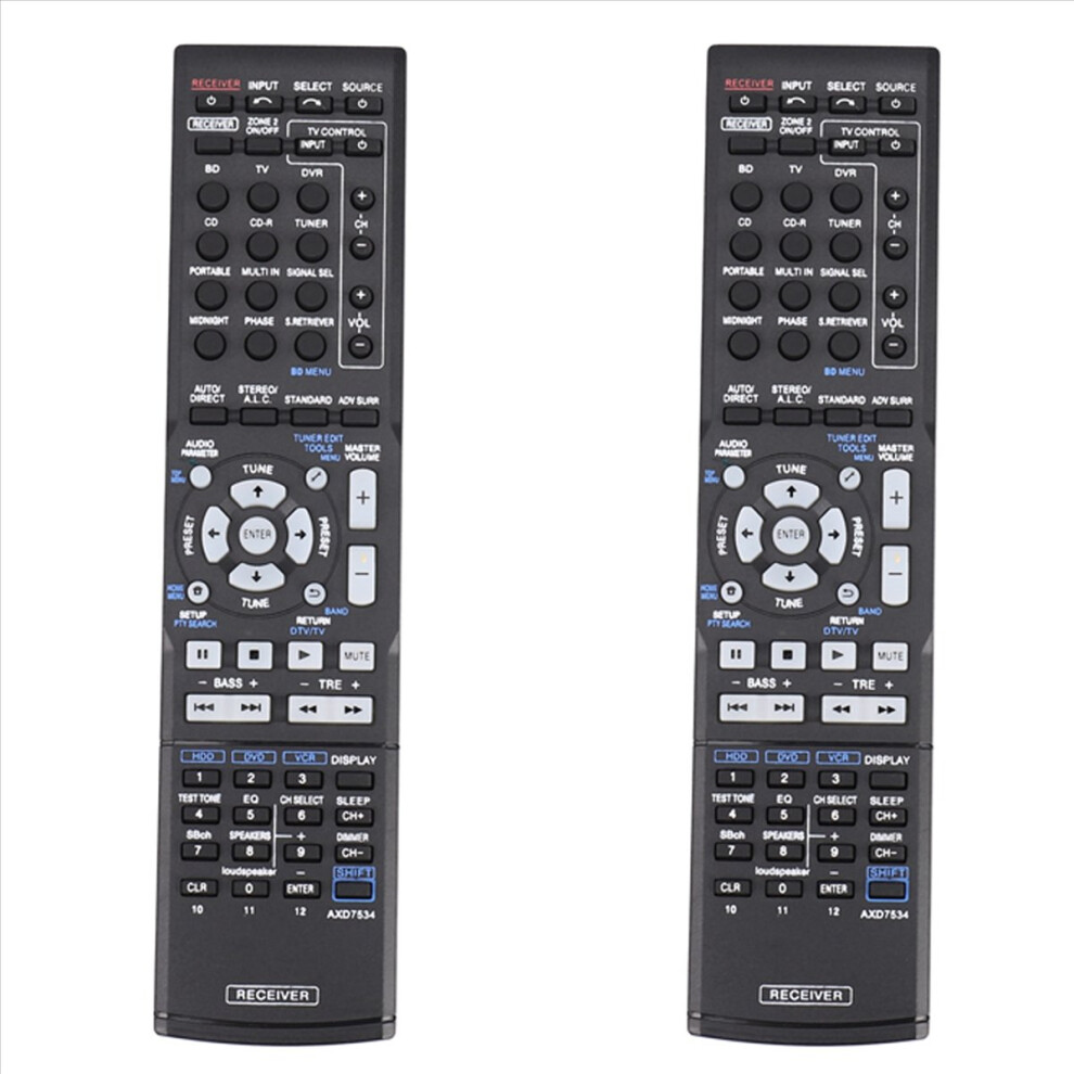 Remote Control For Av Receiver Axd7534 Vsx-819H-S Vsx-819H Black 4714273528586