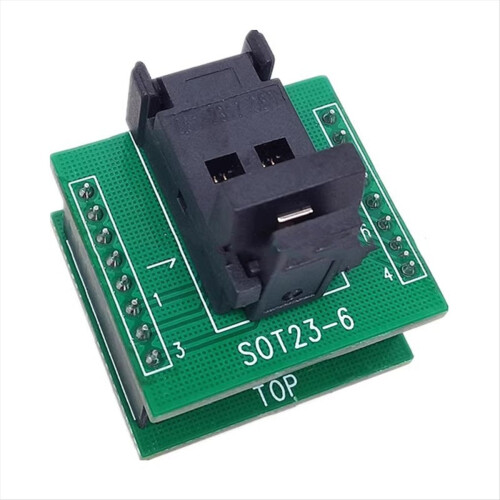 For SOT23-6L SOT23 til DIP6 IC-programmeringsadapter Chiptestsokkel 2
