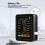 MT07CO 6-in-1 Indoor Luchtkwaliteitsmonitor PM2.5 PM10 Tester Wit 4