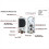 2 sett LoRa32 V3 ESP32-S3 WiFi+BT ESP32 utviklingskort LoRa-sett 3