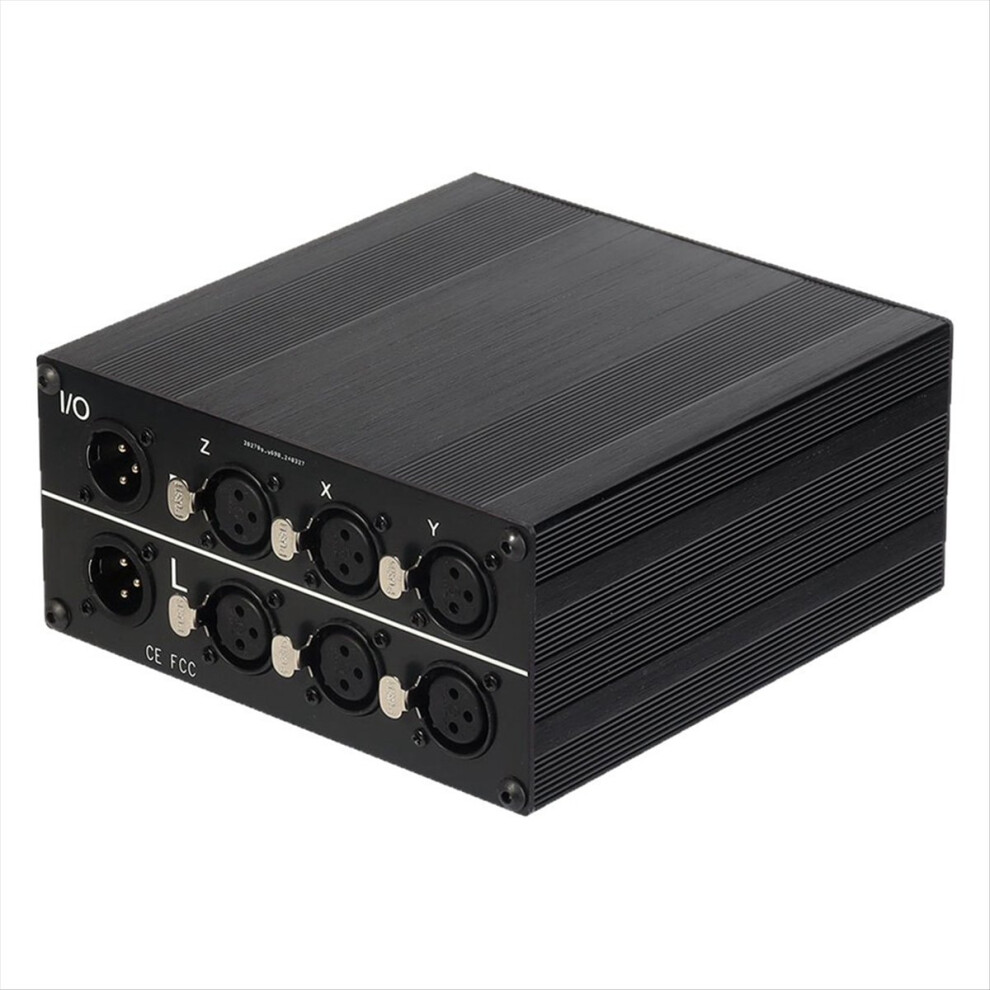 3-Way Passive Stereo Audio Switcher Xlr 3-Female 1-Male Switcher 4714273550181
