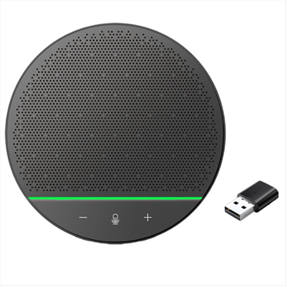 Omni-Directional Microphone 360 Pickup Wireless Conference Speaker Black 4714273520610