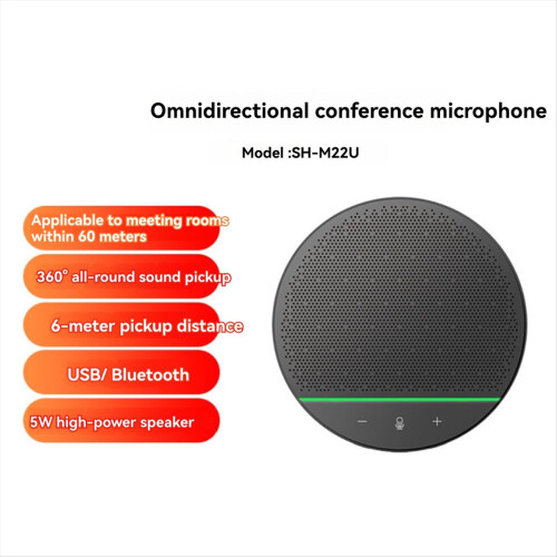 Omni-directional Microphone 360 Pickup Wireless Conference Speaker 1