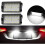 For Seat 2005-2009 bilskiltlys nummerskiltlampe 6