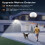 Solar Outdoor Light with Motion Sensor, 3 Lighting Modes, Remote Control, IP65 Waterproof, 5m Cable (1 Pack) 4