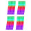 LED Glow Sticks Πολύχρωμα RGB Glow Sticks Αφρός Σωλήνες Cheer 1