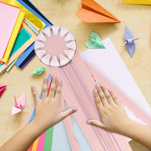 Kantskærer, 12-i-1 papirkantskærer, til scrapbooking 2