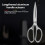 Kitchen Stainless Steel Scissors Chicken Bone Scissors 7