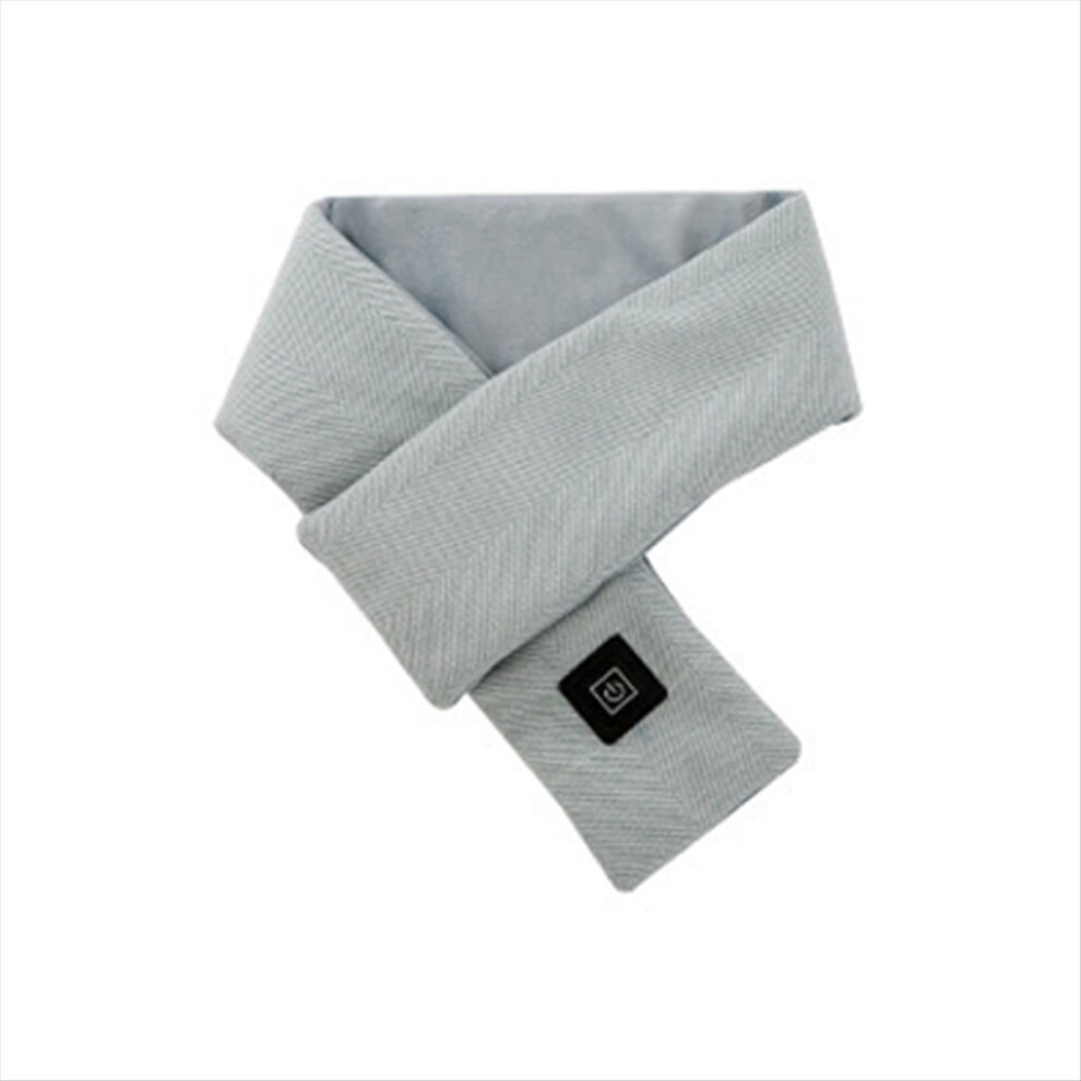 Electric Heating Scarf USB Charging 3Gear Heated Scarf Cyan