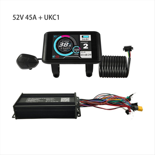 Electric Bicycle 36V 48V 52V 45A Sine Wave Ebike Controller UKC1 1