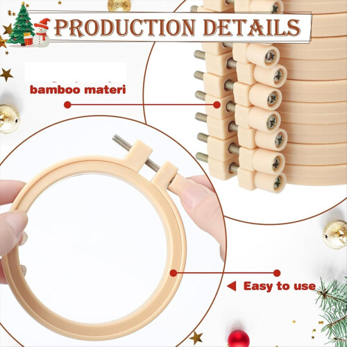 25 stk. julebroderikit DIY julepyntkit 1