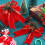 12PCS Christmas Black Red Bow Christmas Tree Decoration Bows 5