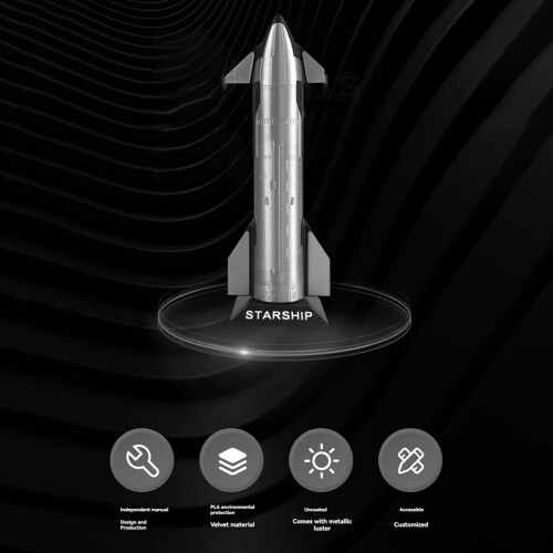 Simuleringsrumskibsmodel, Space X-rumskibsmodel, rumfartøjsmodel 1