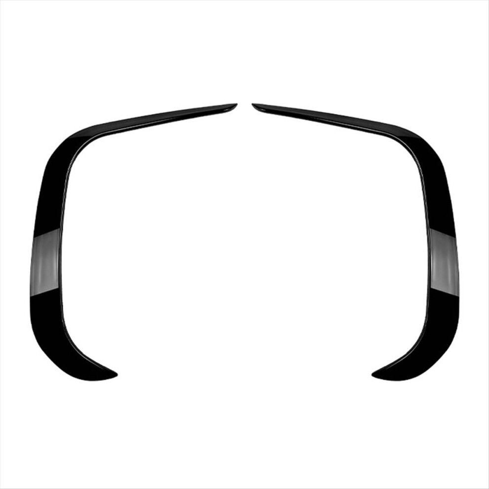 Car Front Bumper Lip Splitter Spoiler Bright Black 4714273533245