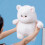 Boneca de gatinho super macia e relaxante, preta 5