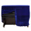 Capa de piano tridimensional, capa de piano de veludo dourado azul 3