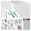 Shrink Plastic Shrink Keychain Kit, for DIY/Rings/Crafts/Keychains 1