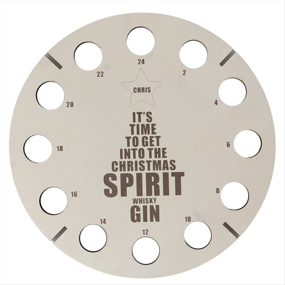 Christmas Calendar Wooden Christmas Tree Bottle Rack Beer Rack-image-OPC-PMD8PM2-NEW