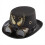 Steampunk Top Hat Vintage Wing And Gear Hat 1