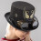 Steampunk Top Hat Vintage Wing And Gear Hat 5
