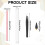 5 stuks strass-plectrum, strass-applicator en waspotlood 6