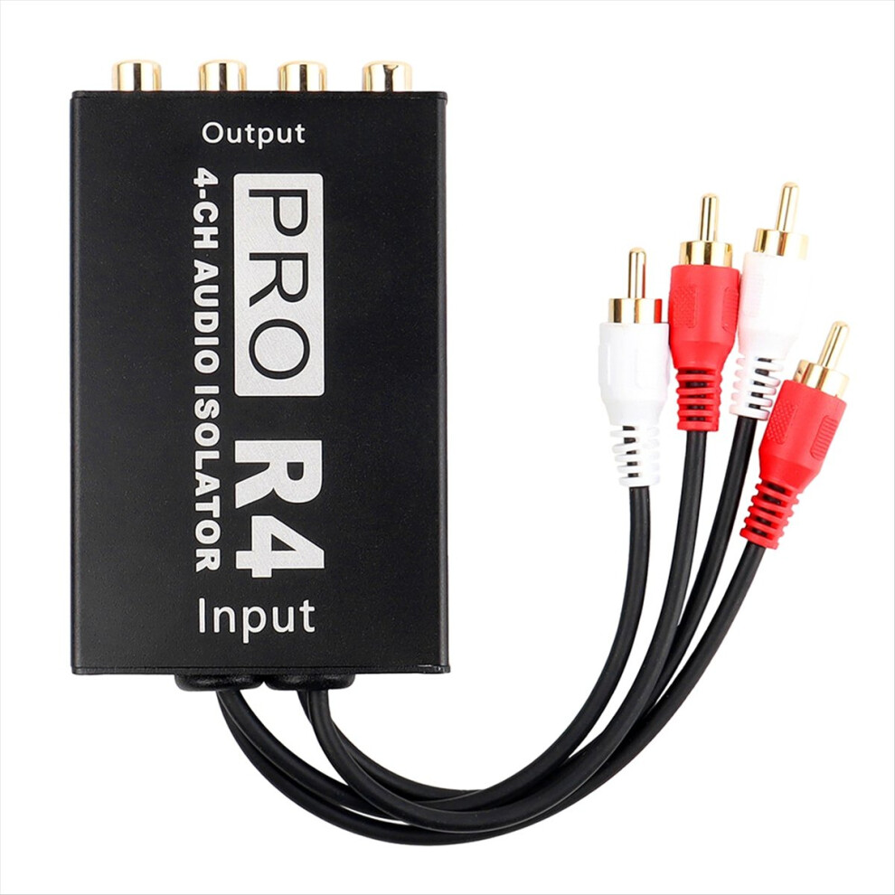 4Ch Audio Noise Reducer Audio Isolator For Car Audio Modification 4714273556367