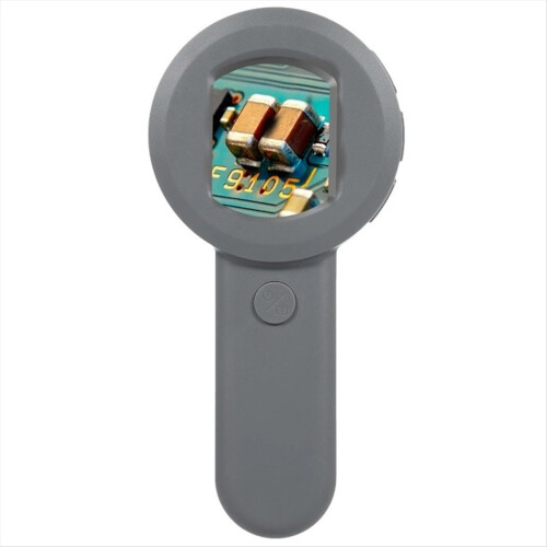 2 tommer digitalt mikroskop 100x zoomforstørrelsesglas