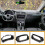 Cadre décoratif pour système d'instruments LCD de voiture 5NG857189D 7